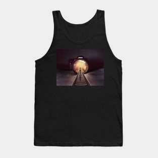 Young boy on adventure Tank Top